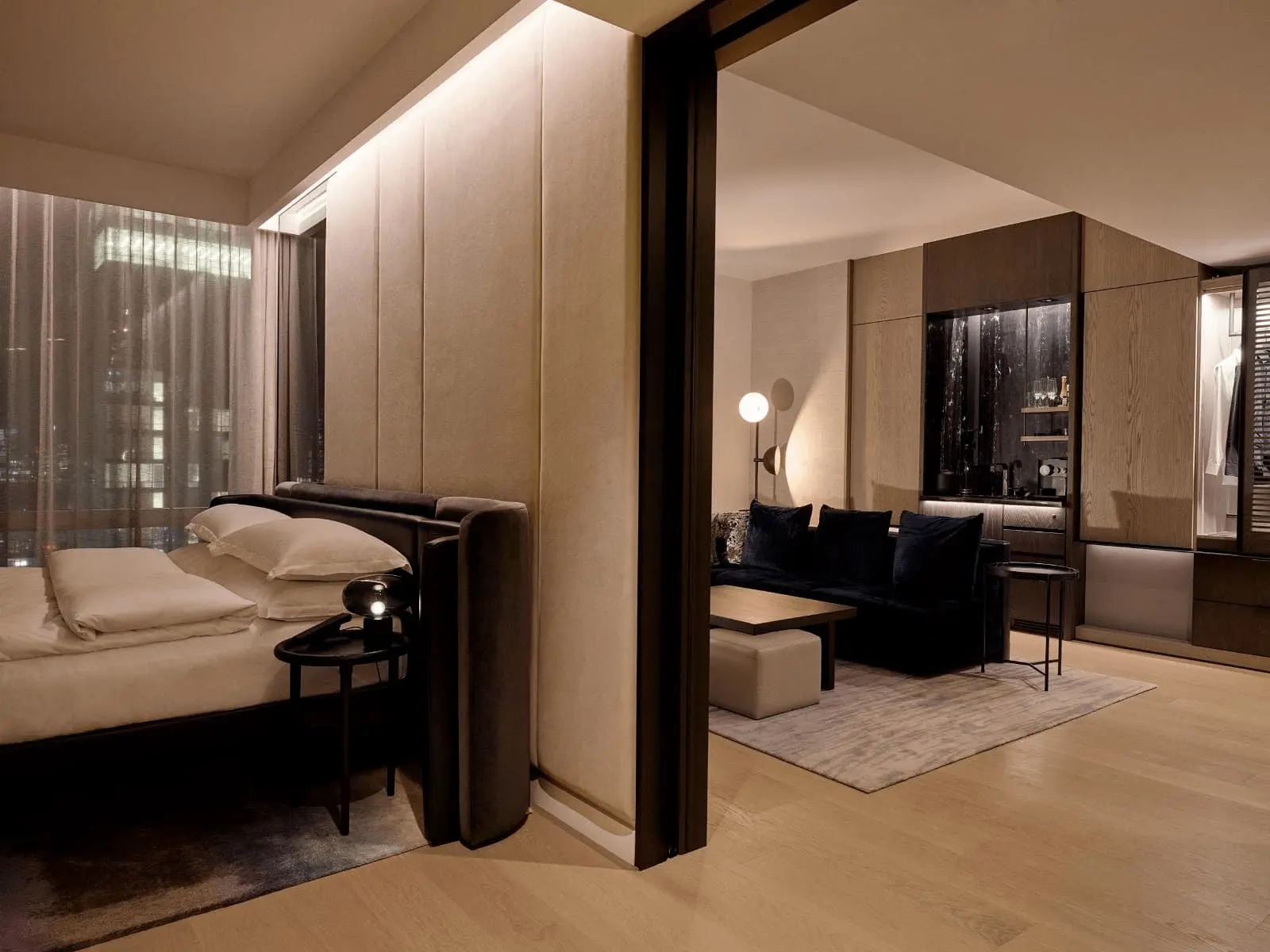 Well appointed rooms at Equinox