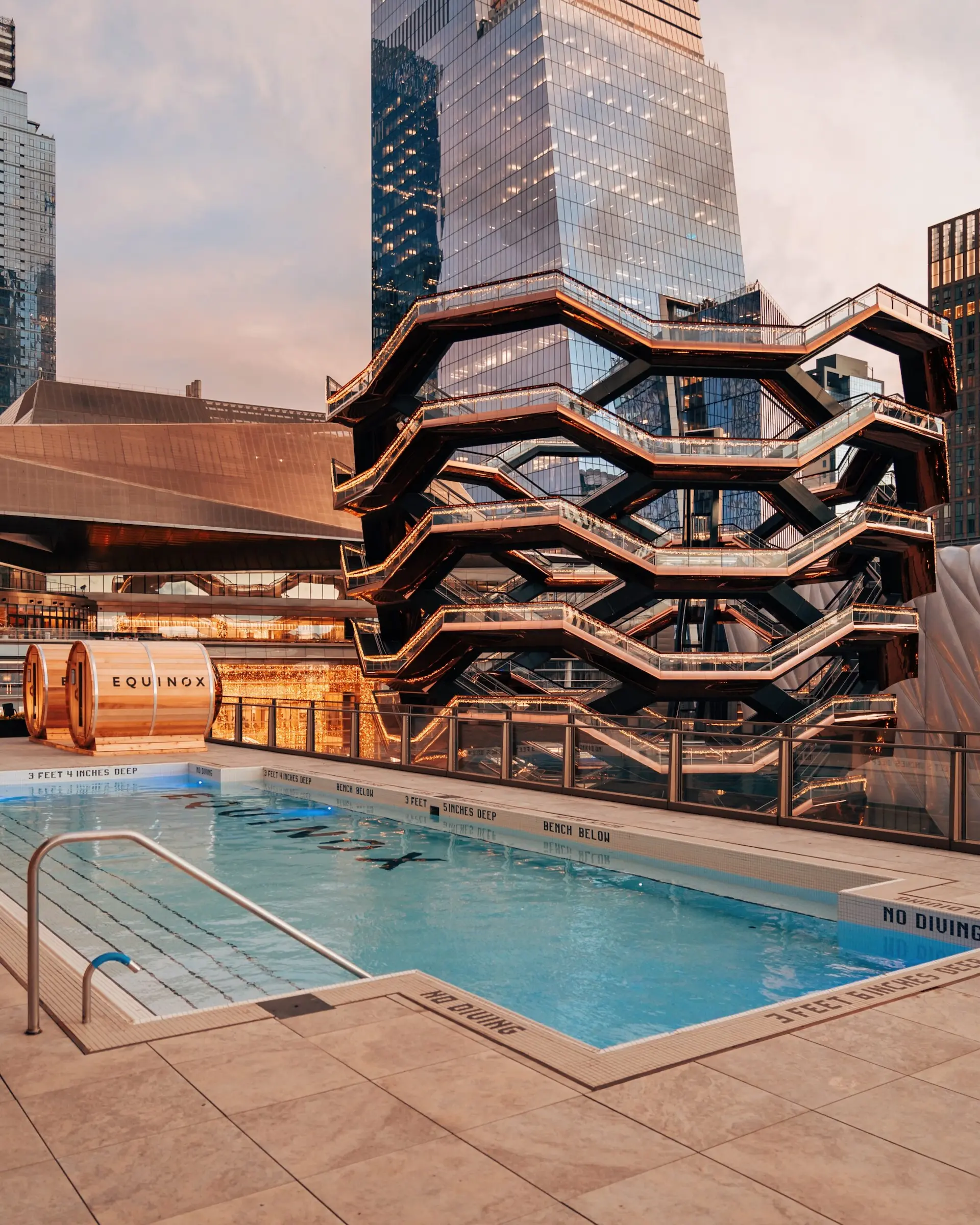 Equinox Hotel Outdoor Pool and Views, Architecture