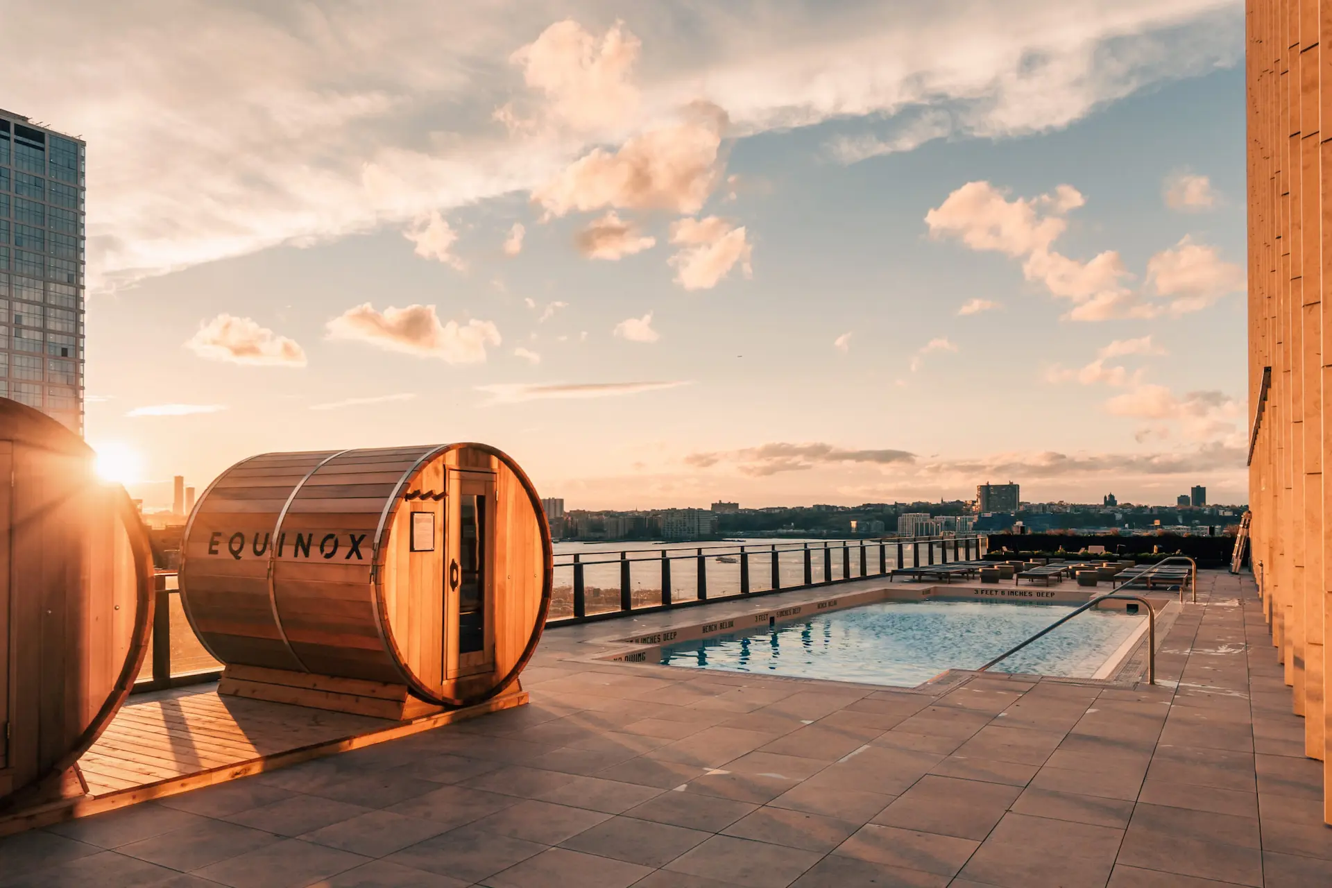 Barrel Equinox by the Pool